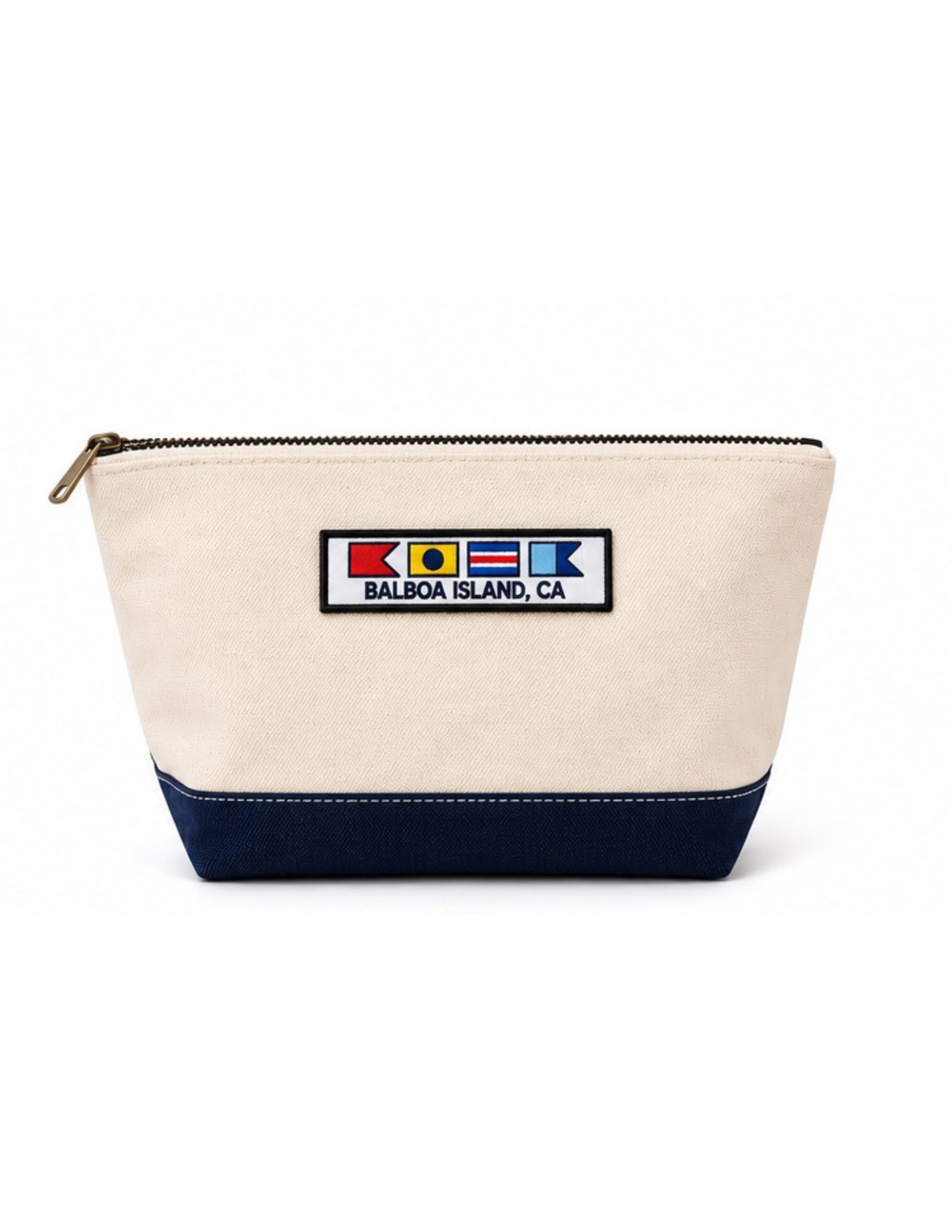 All In Zip Top Pouch w/ Patch by Shore Bags