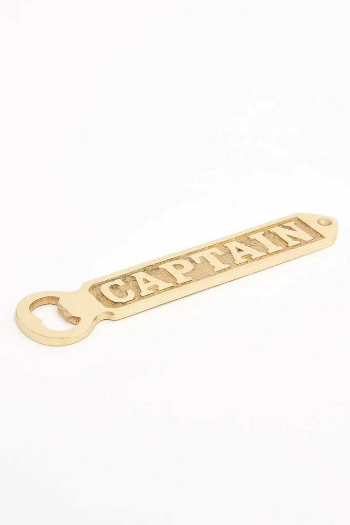 Captain Bottle Opener Brass
