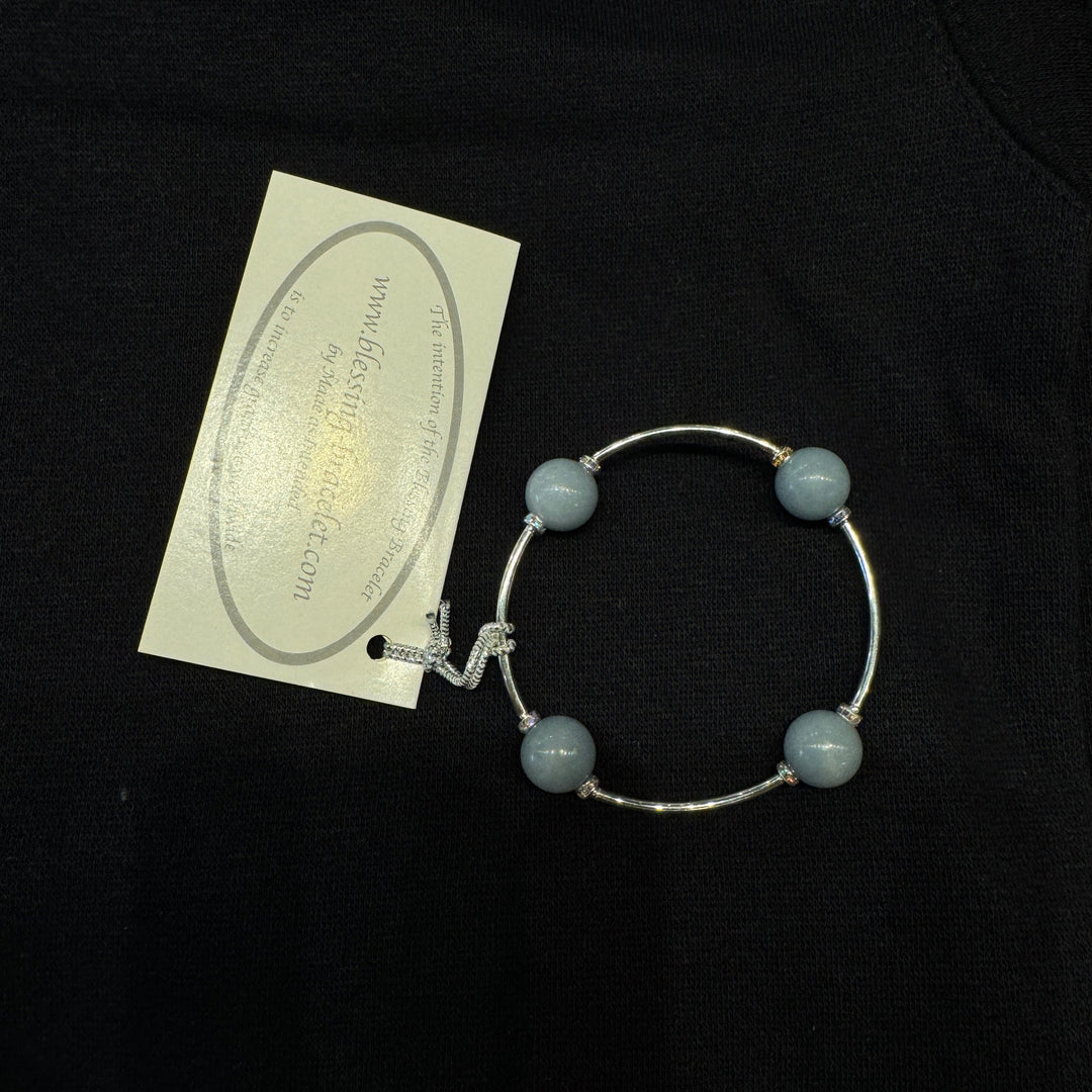 Blessing Bracelet Angelite Crystal Large