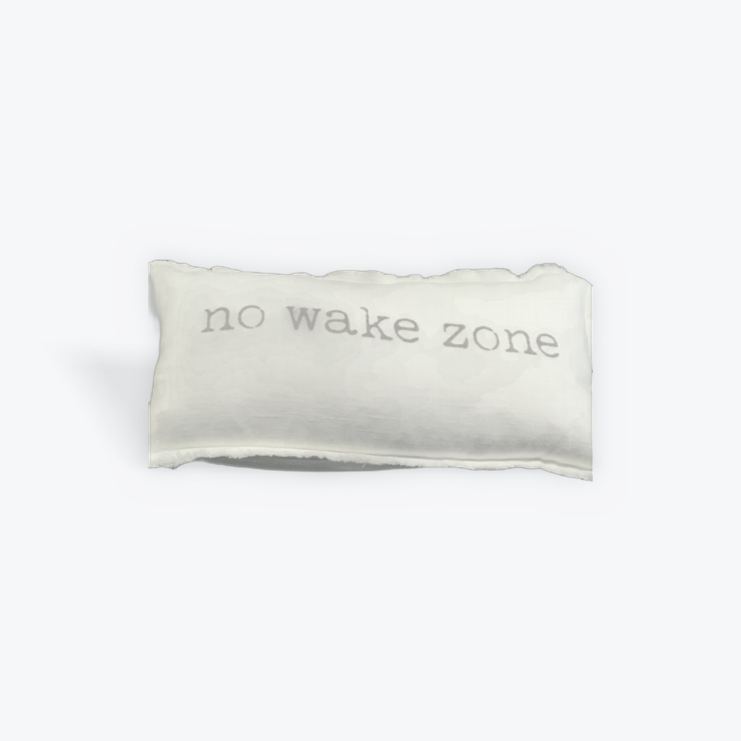 No Wake Zone Pillow