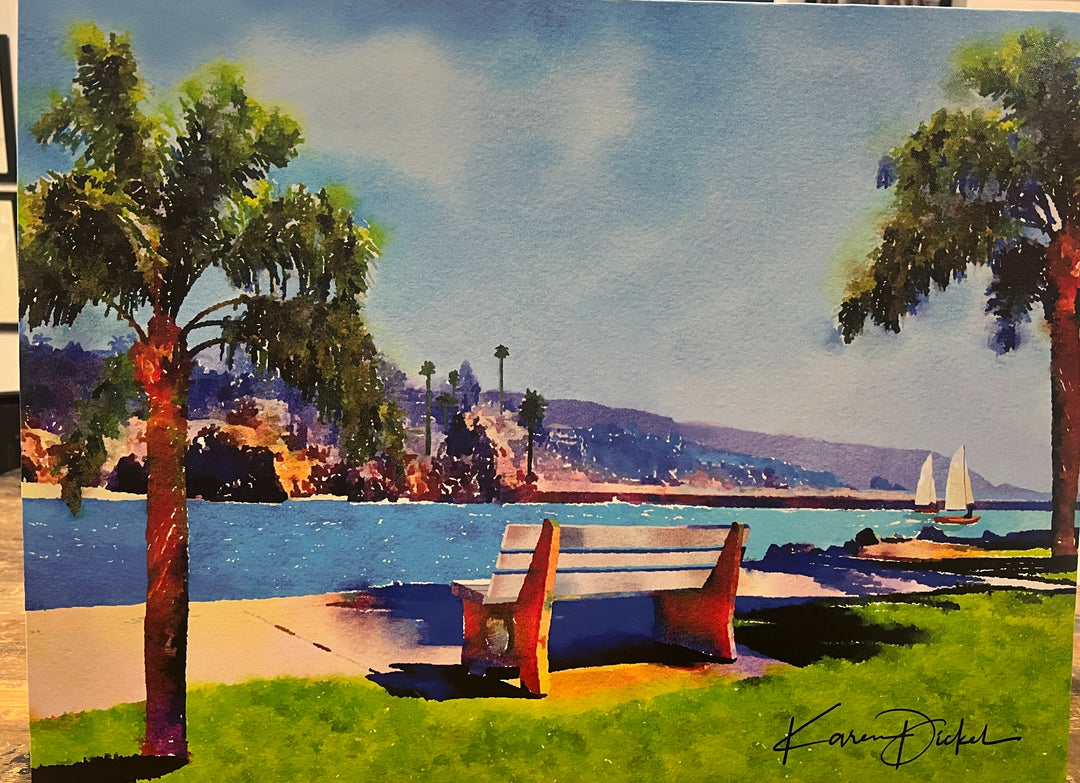 Karen Dickel W. Jetty View 18x24 Canvas