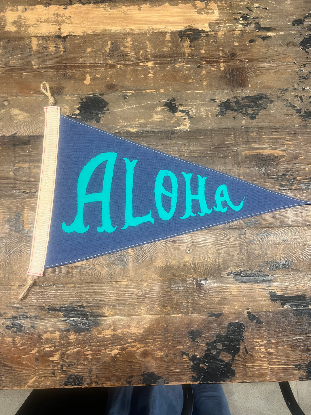 Burgee Aloha Blue Green