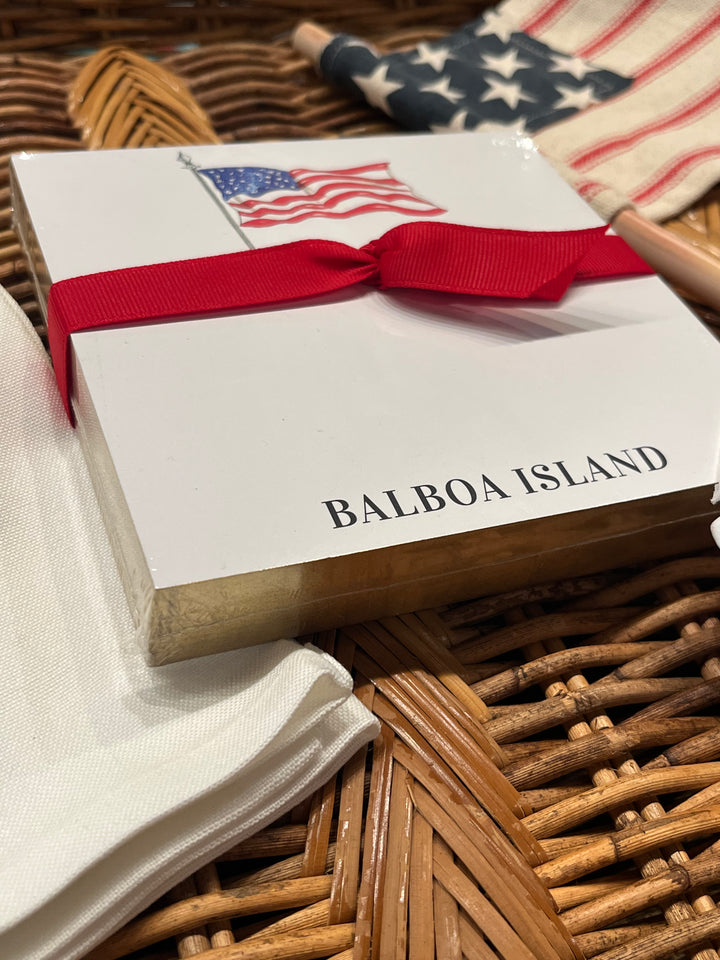 Flag Luxe Notepad Balboa Island