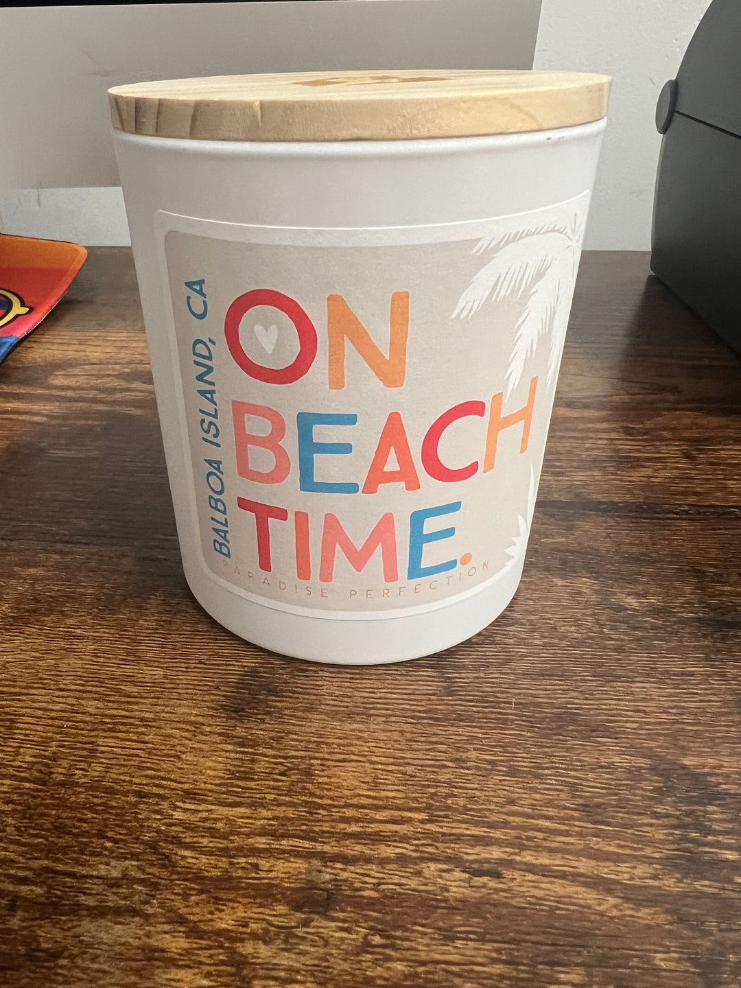 On Beach Time Candle Balboa Island 