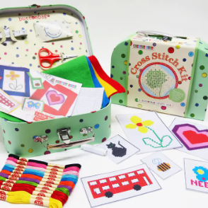 Learn how to Cross Stitch Suitcase Kit