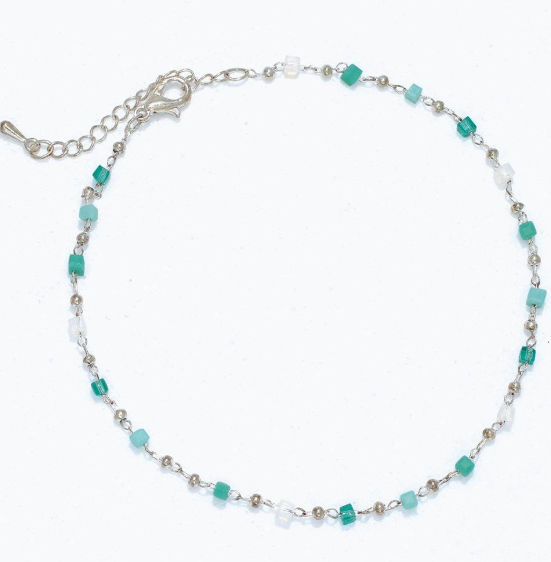 Periwinkle Anklets