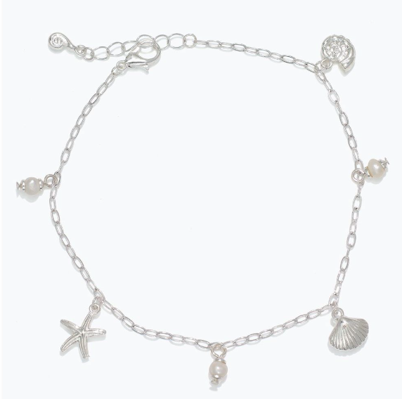 Periwinkle Anklets