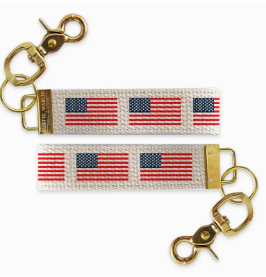 flag keychain