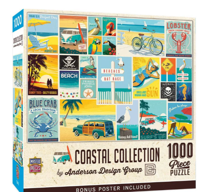 Coastal Collection 1000pc Puzzle