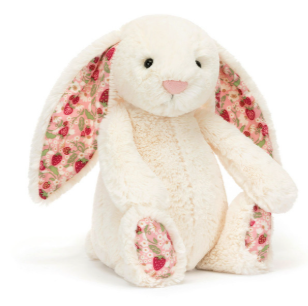 Bashful Cream Bunny Berry by Jellycat