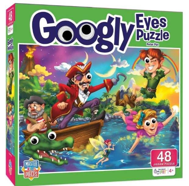 Pirate Googly Eyes Puzzle 48pc. for Kids