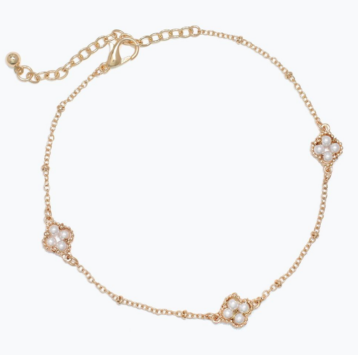 Periwinkle Anklets