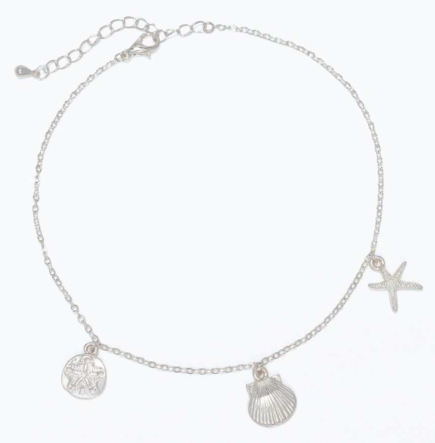 Periwinkle Anklets