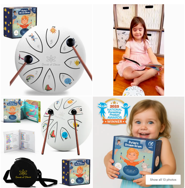 Dylan's Dream Drum Steel Tongue Drum Songbook, Bedtime Story