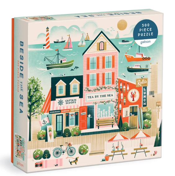 Beside the Sea 500 pc. Puzzle by Galison