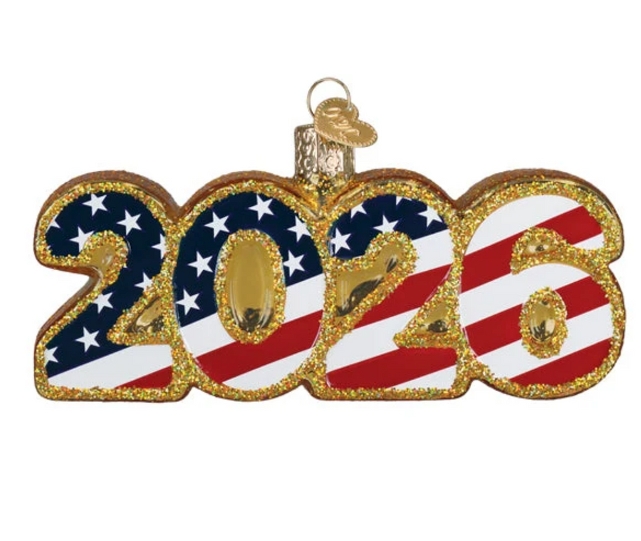 USA 2026 Ornament
