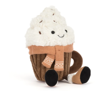 Amuseable Scarffles Hot Chocolate by Jellycat