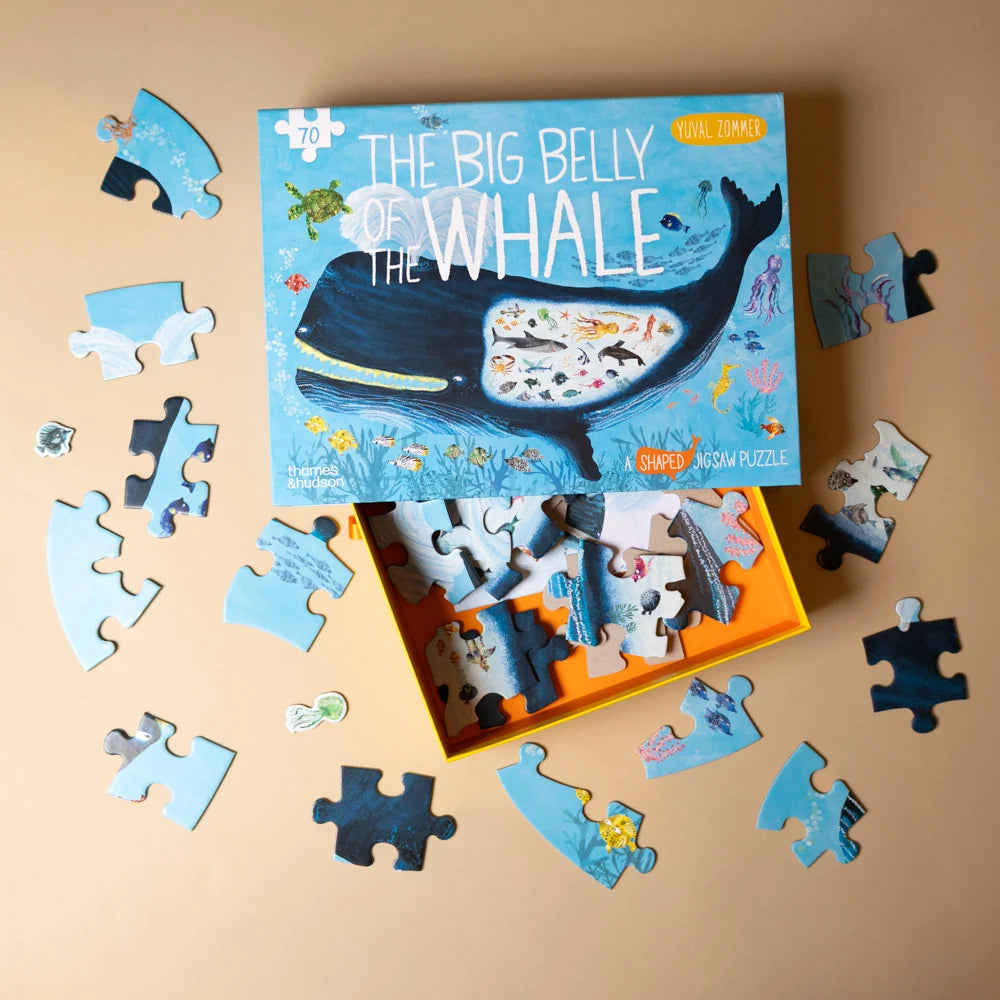 The Big Belly of the Whale A Shaped Jigsaw Puzzle