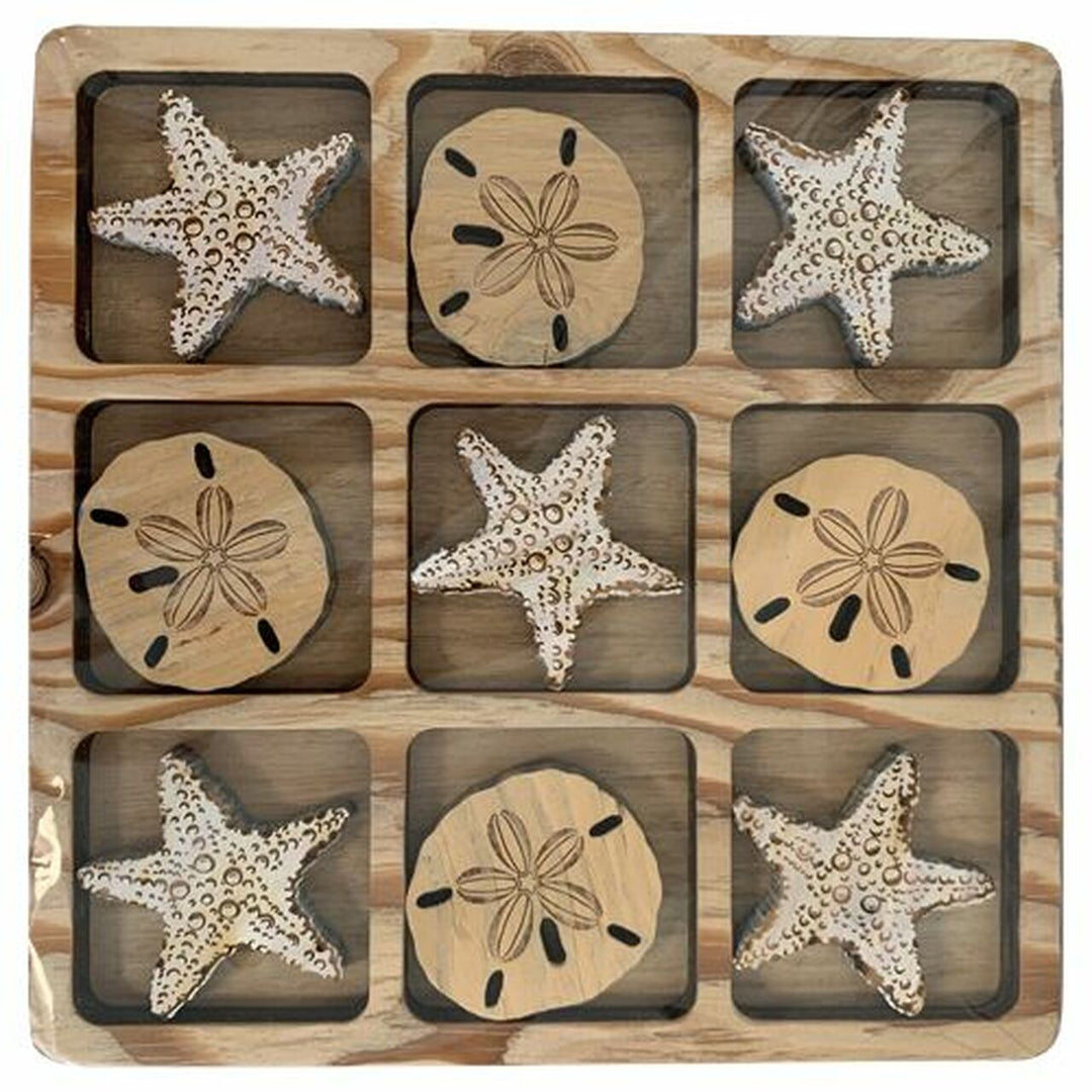 Tic Tac Toe Sand dollar and Starfish