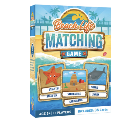 Beach Life Matching Game