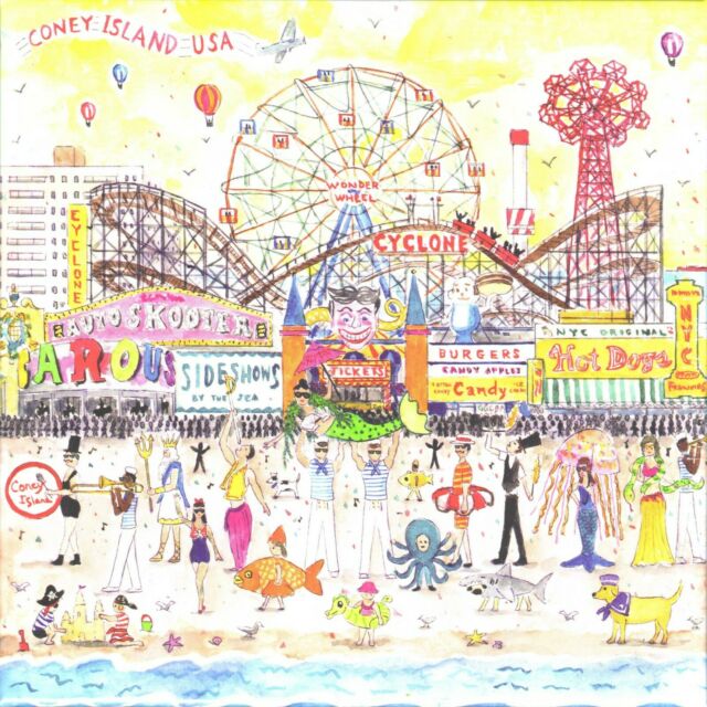 Summer at the Amusement Park 500pc Puzzle Michael Storrings